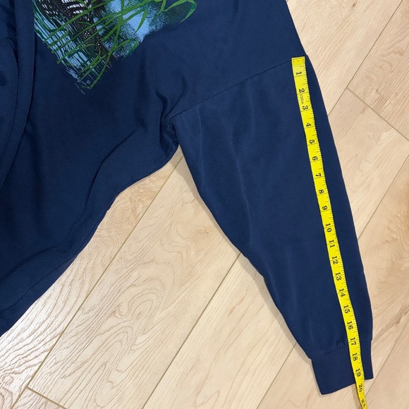 Vintage Loon Print Fleece Mock Neck Nightgown, O/S, see measurements - Picture 12 of 12